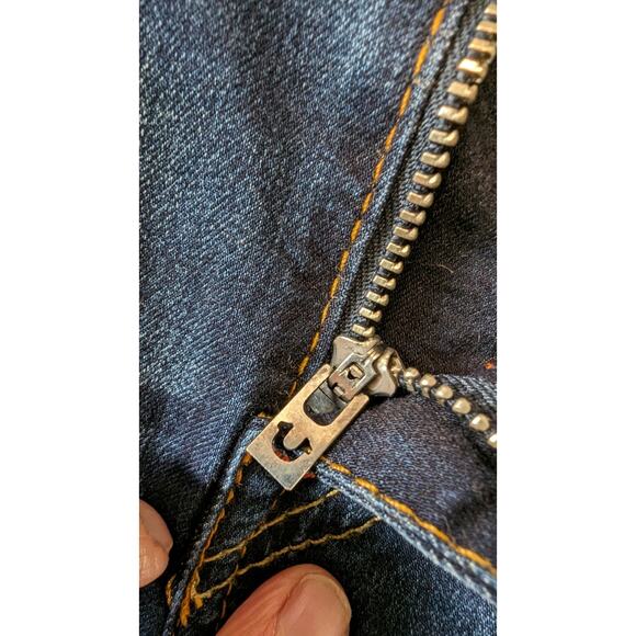 True Religion size 26 High Rise Skinny Dark Jeans - Picture 10 of 16